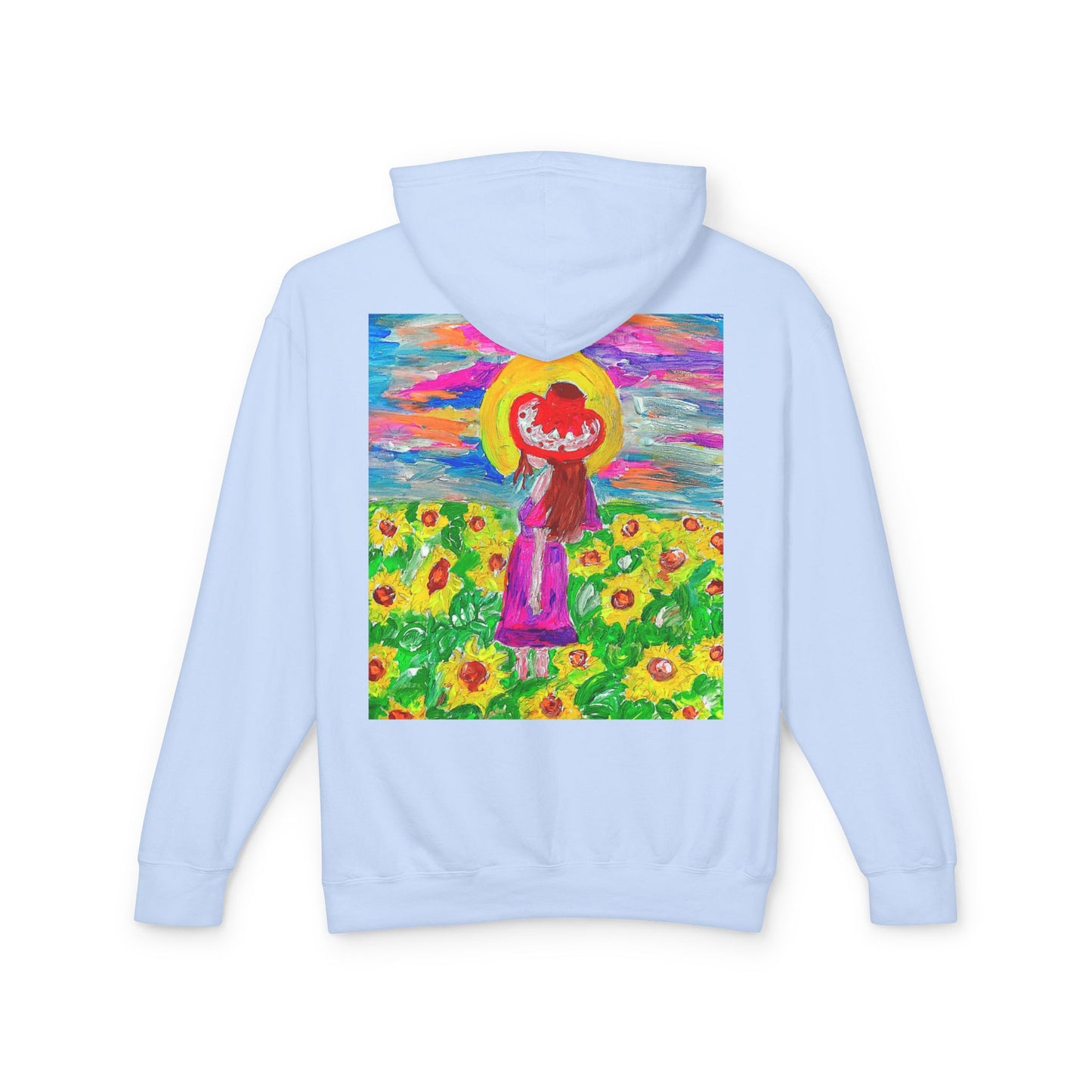 Unisex Lightweight Hooded Sweatshirt