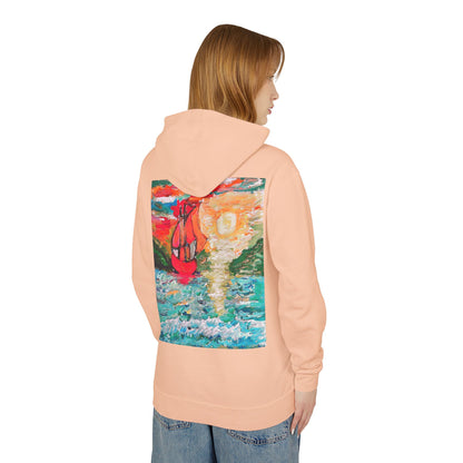 Unisex Lightweight Hooded Sweatshirt