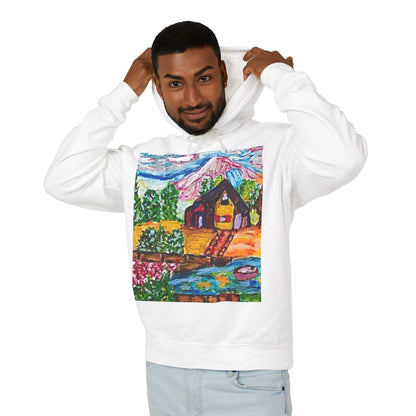 Unisex Lightweight Hooded Sweatshirt