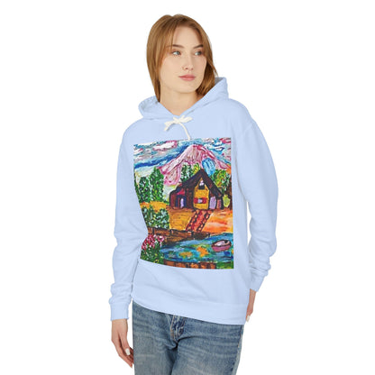 Unisex Lightweight Hooded Sweatshirt