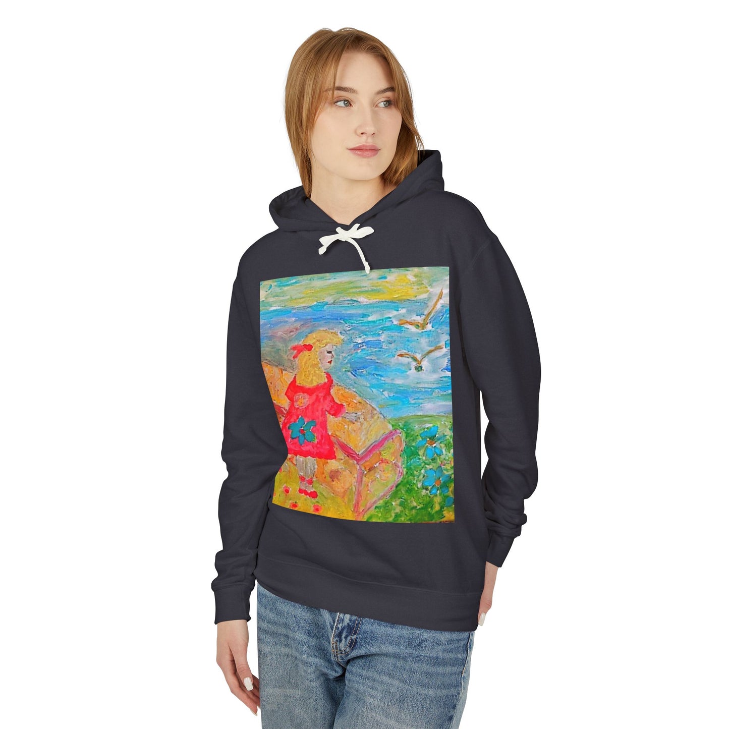 Unisex Lightweight Hooded Sweatshirt