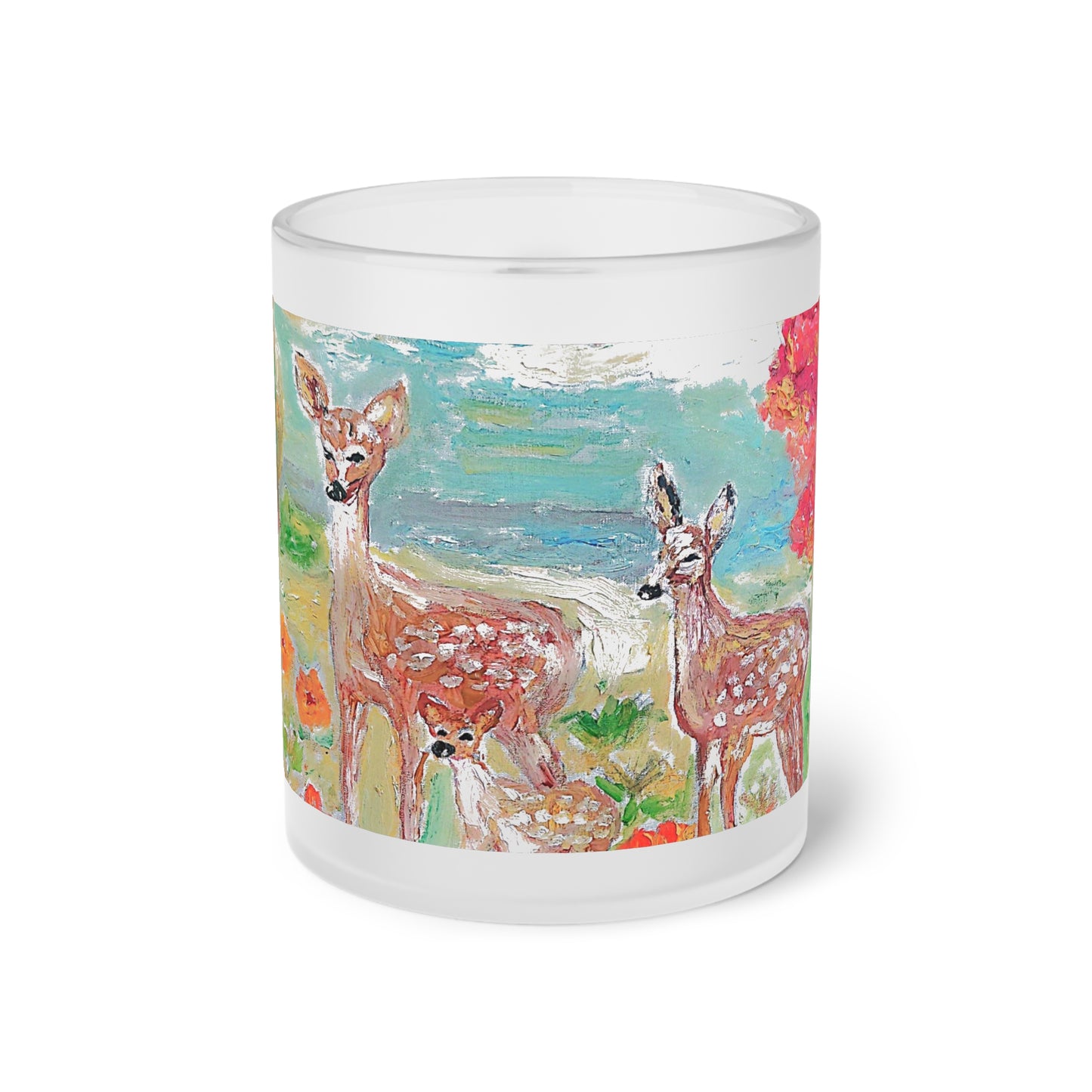 Frosted Glass Mug