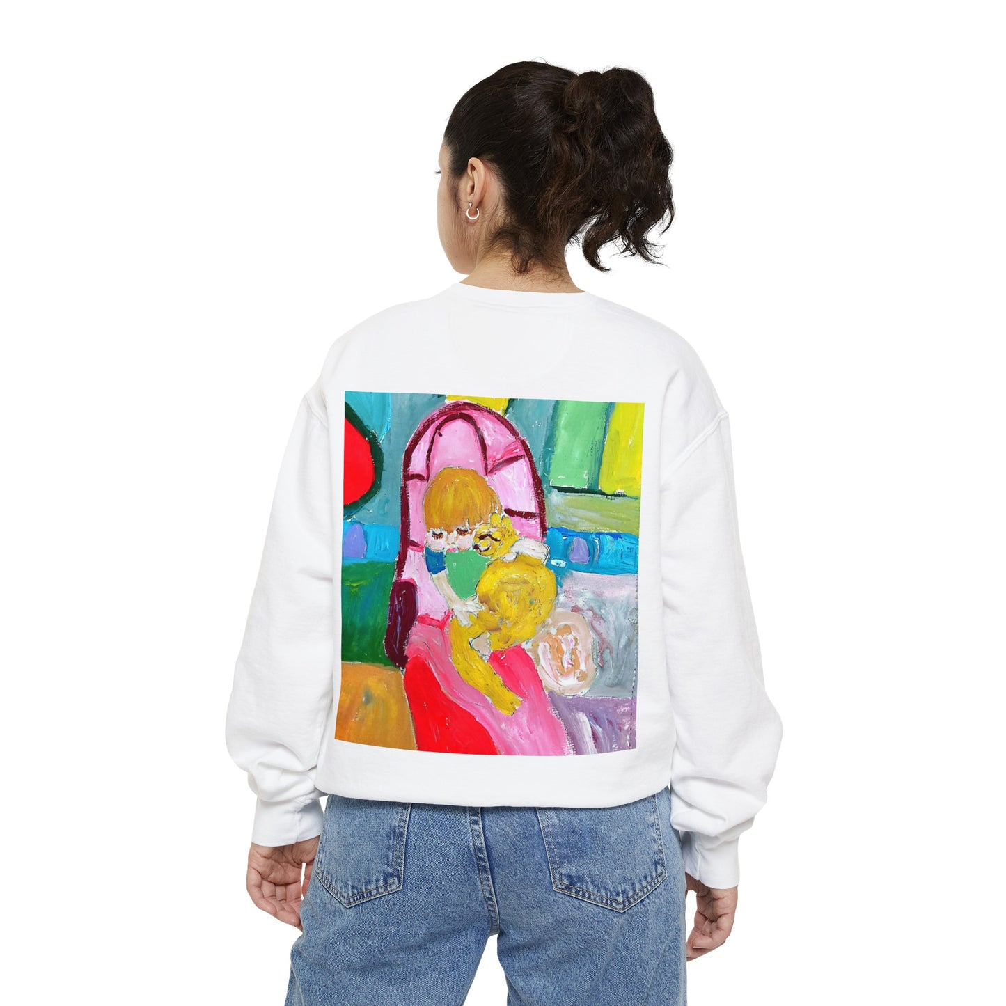 Unisex Garment-Dyed Sweatshirt