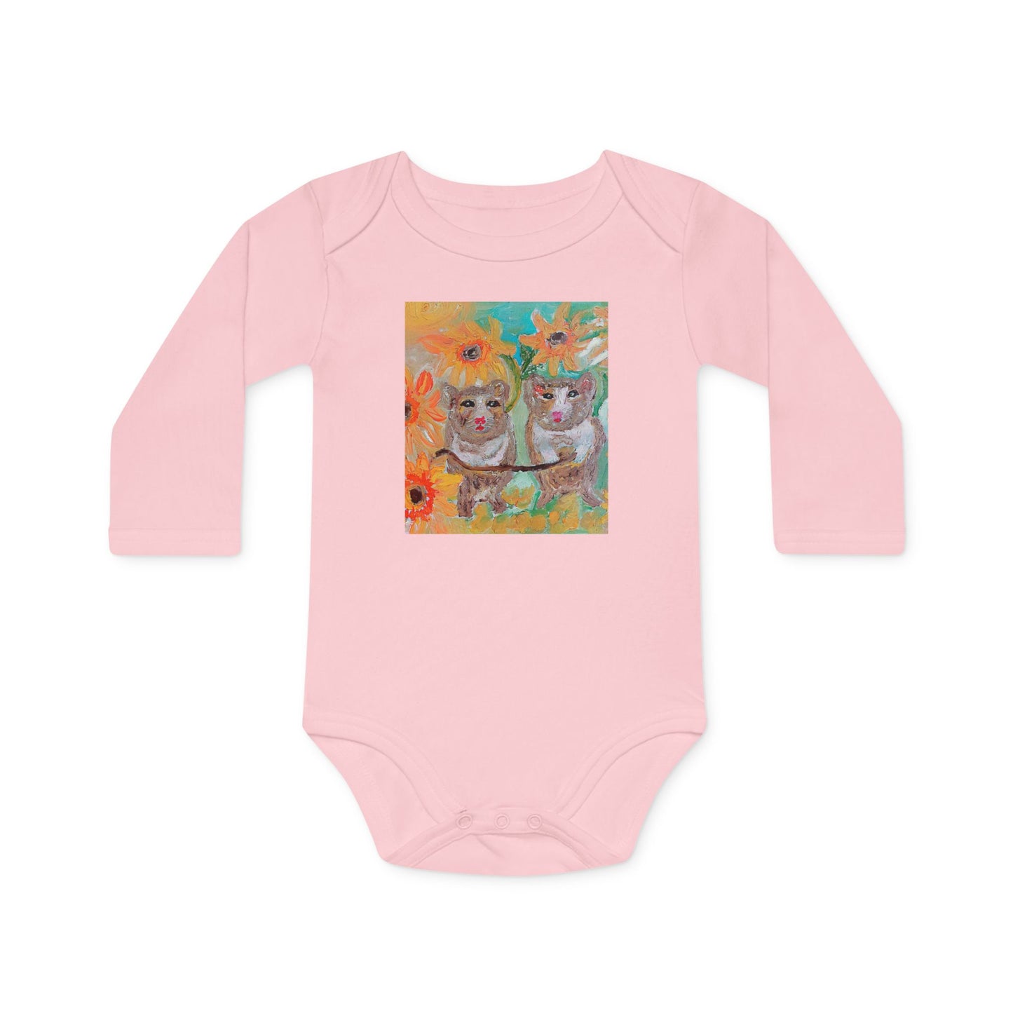 Baby Long-Sleeve Organic Bodysuit