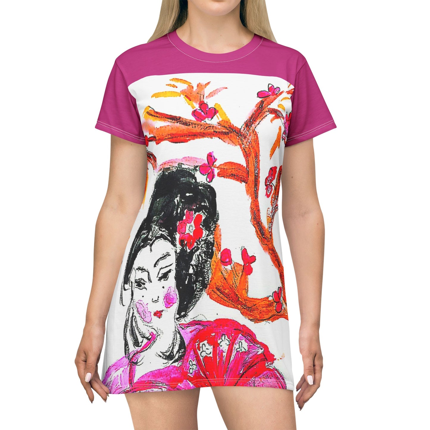 T-Shirt Dress (AOP)