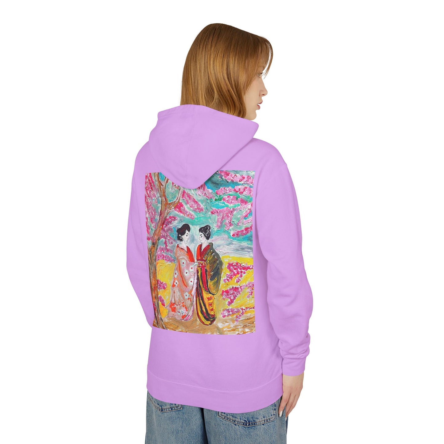 Unisex Lightweight Hooded Sweatshirt