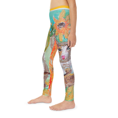 Youth Full-Length Leggings (AOP)