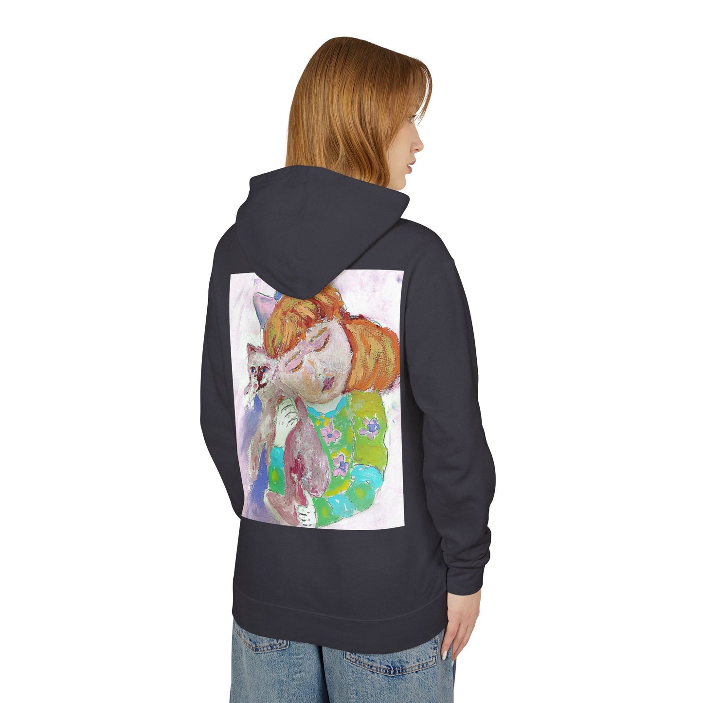 Unisex Lightweight Hooded Sweatshirt