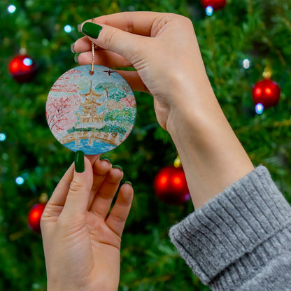 Ceramic Ornament, 4 Shapes