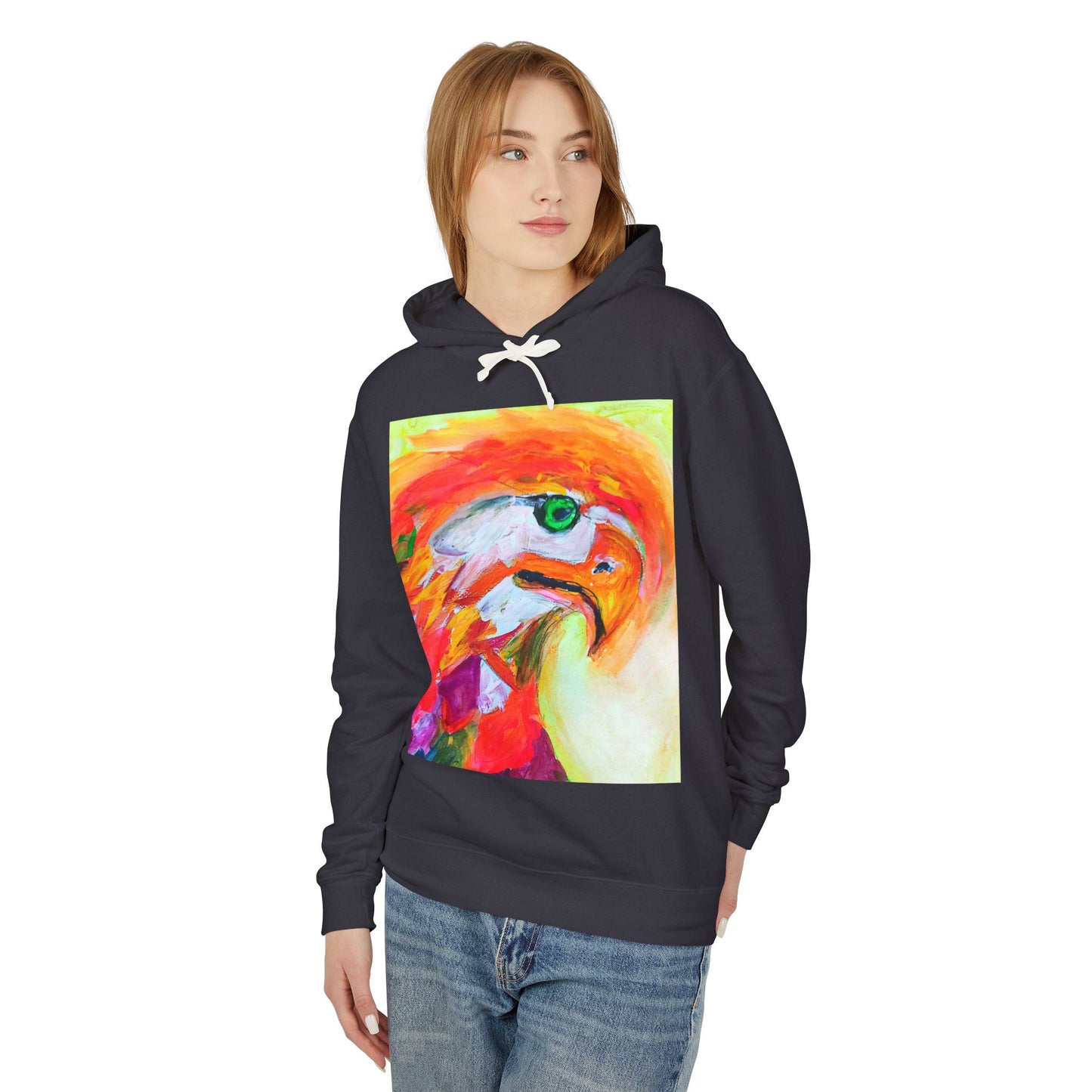 Unisex Lightweight Hooded Sweatshirt