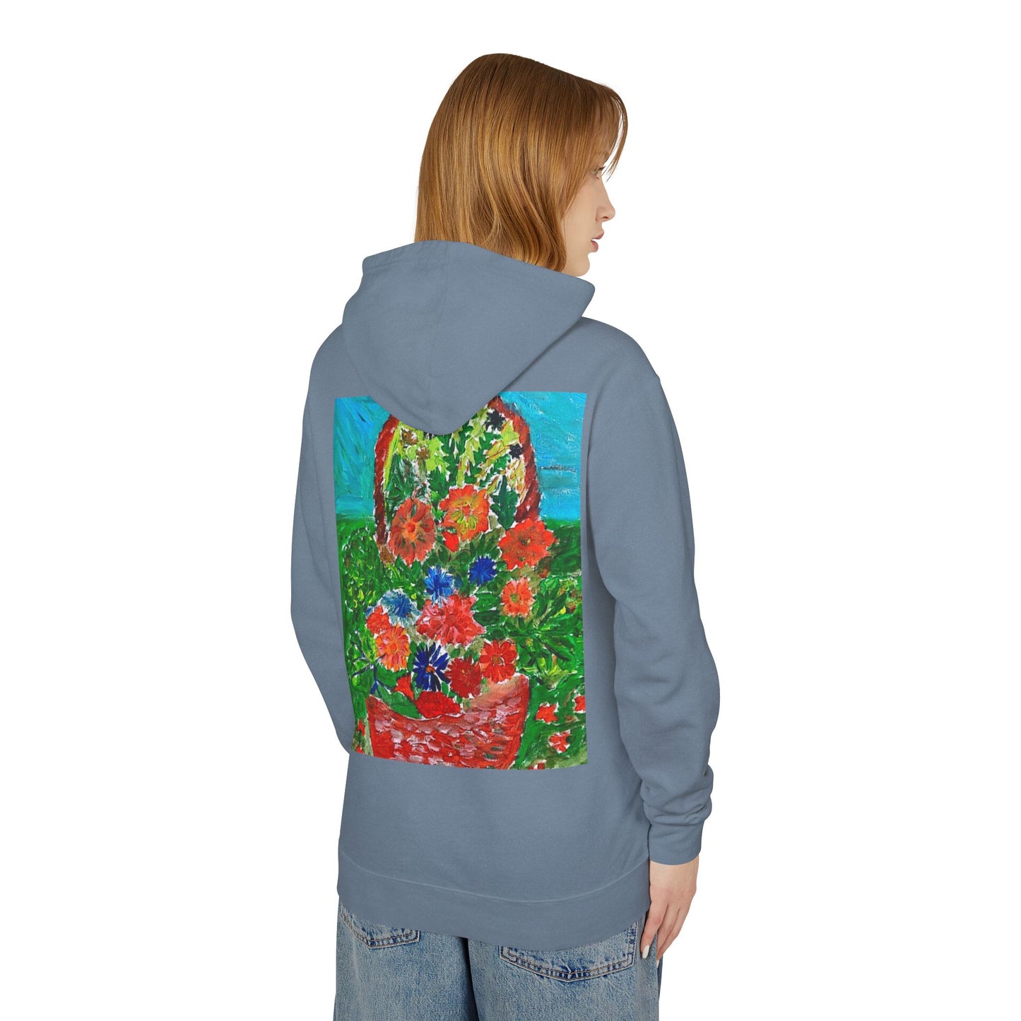 Unisex Lightweight Hooded Sweatshirt