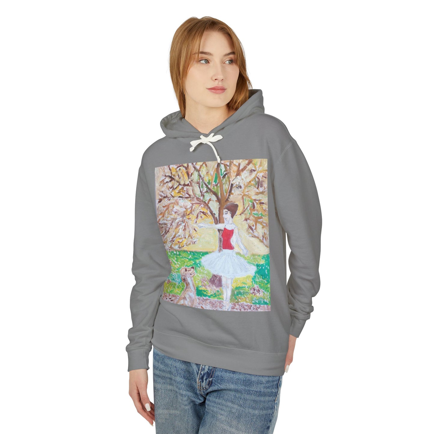 Unisex Lightweight Hooded Sweatshirt