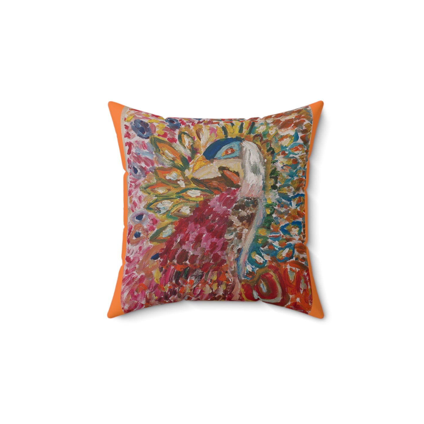 Spun Polyester Square Pillow