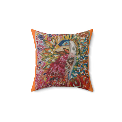 Spun Polyester Square Pillow