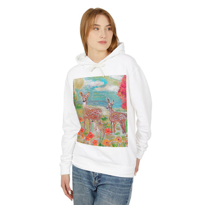 Unisex Lightweight Hooded Sweatshirt