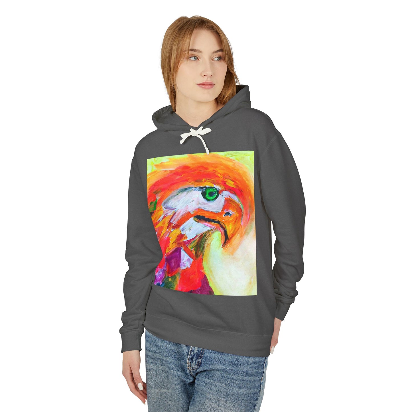 Unisex Lightweight Hooded Sweatshirt