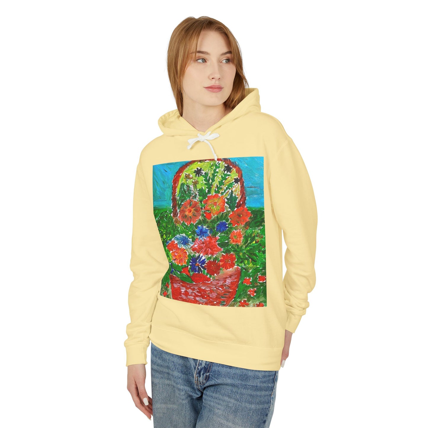 Unisex Lightweight Hooded Sweatshirt