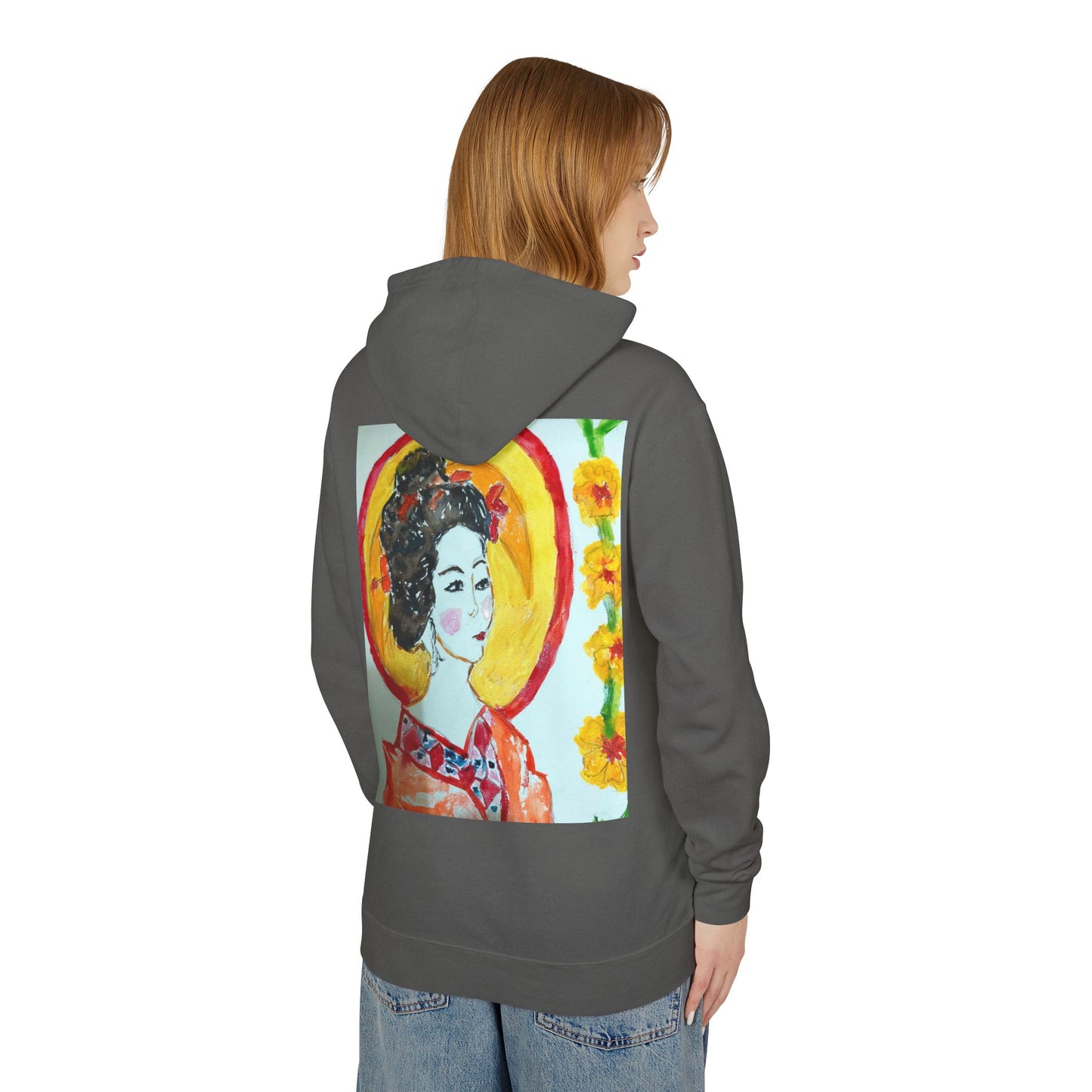 Unisex Lightweight Hooded Sweatshirt