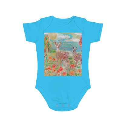 Short Sleeve Baby Bodysuit