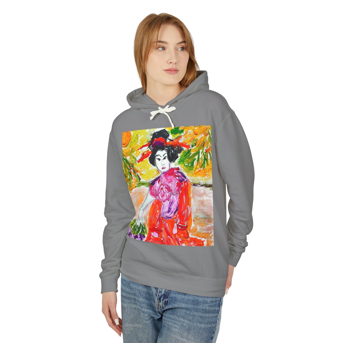 Unisex Lightweight Hooded Sweatshirt