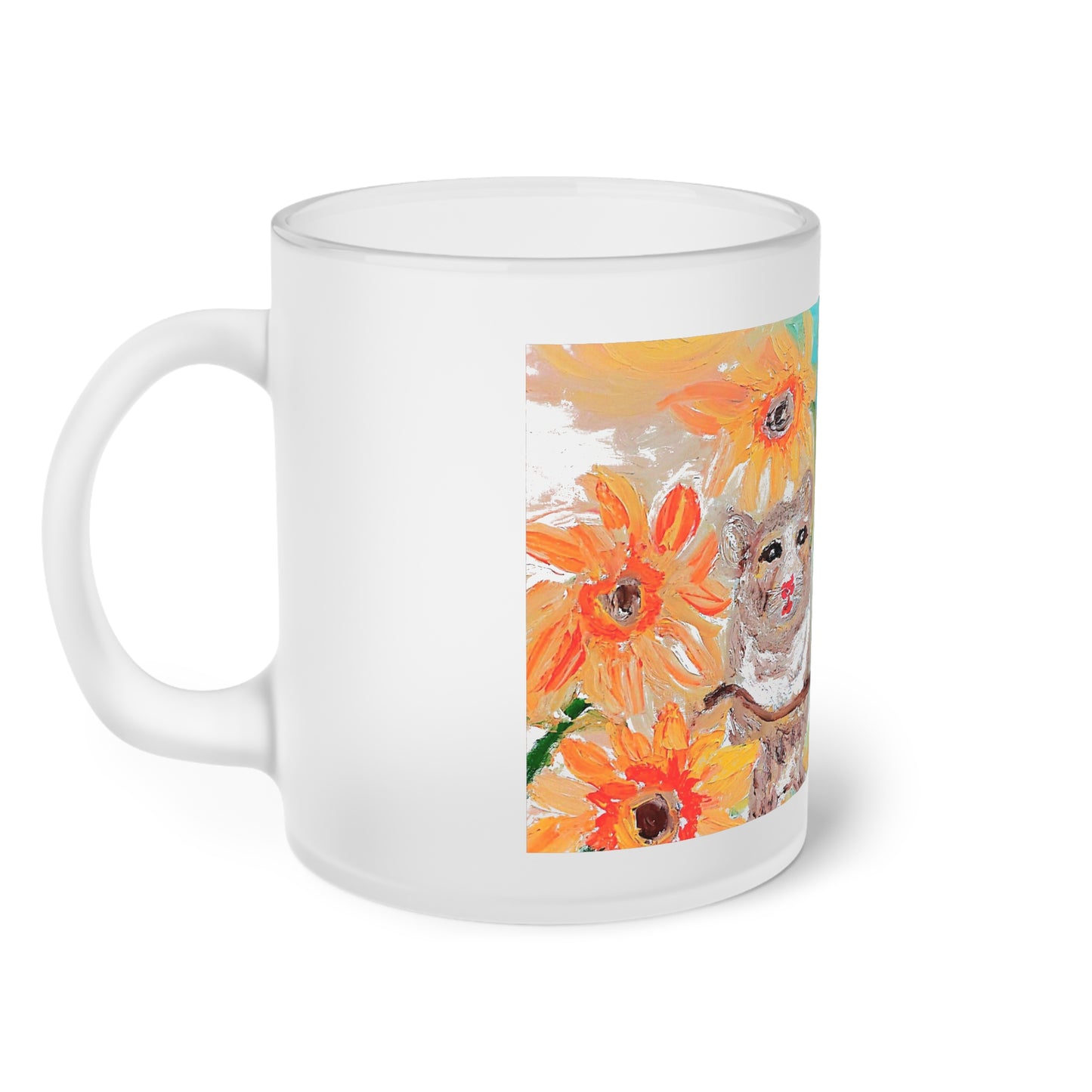 Frosted Glass Mug