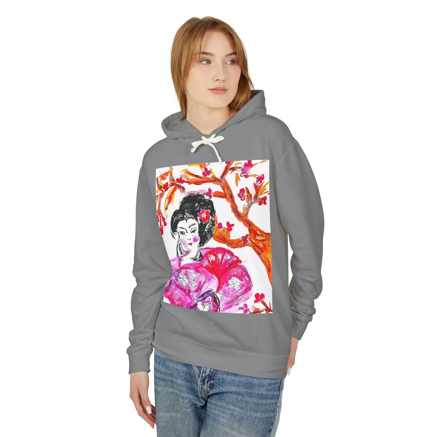 Unisex Lightweight Hooded Sweatshirt