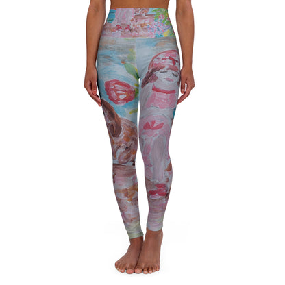 High Waisted Yoga Leggings (AOP)