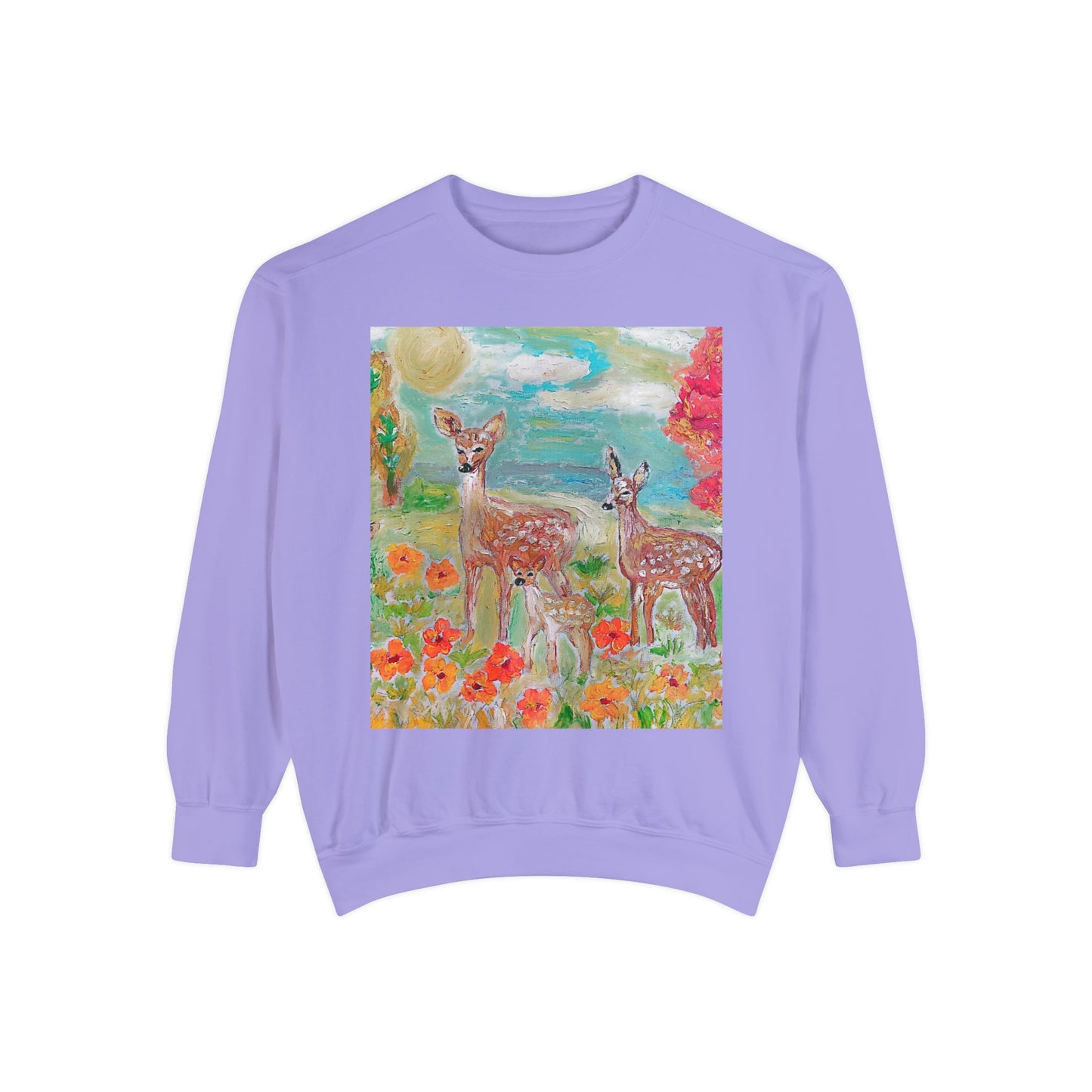 Unisex Garment-Dyed Sweatshirt