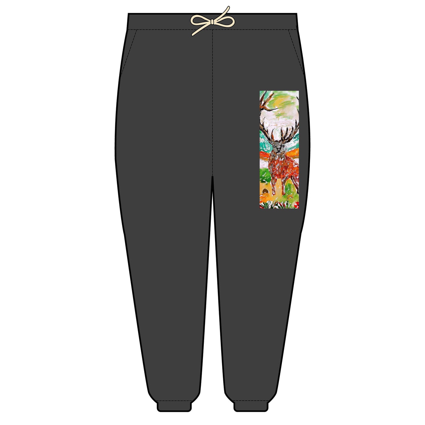 Unisex Garment-Dyed Lightweight Fleece Sweatpants