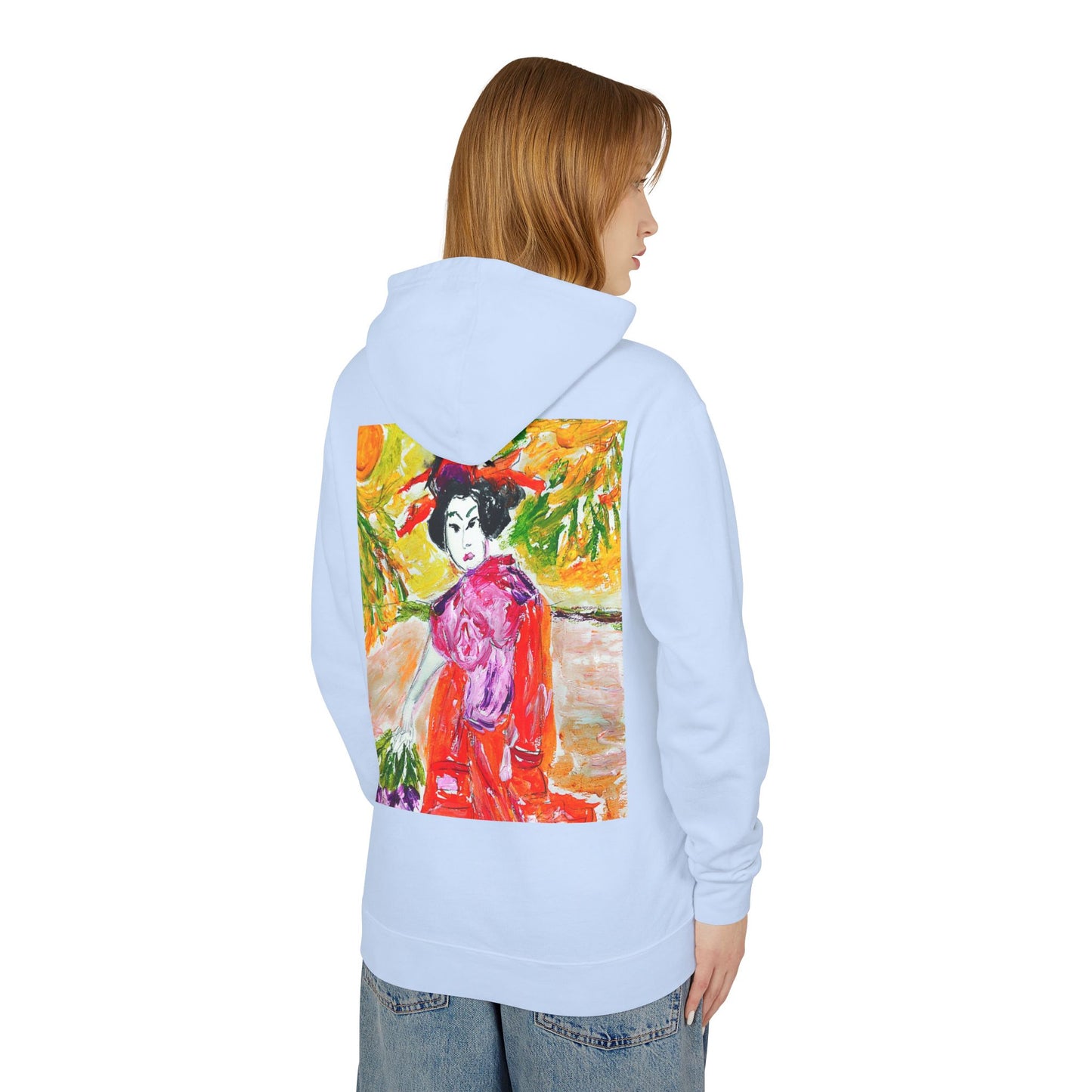 Unisex Lightweight Hooded Sweatshirt