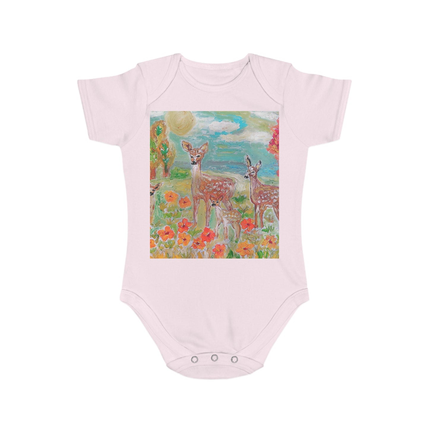 Short Sleeve Baby Bodysuit