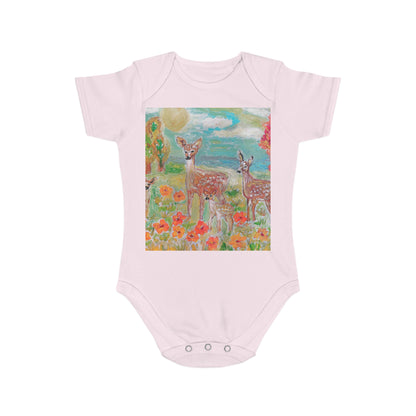 Short Sleeve Baby Bodysuit