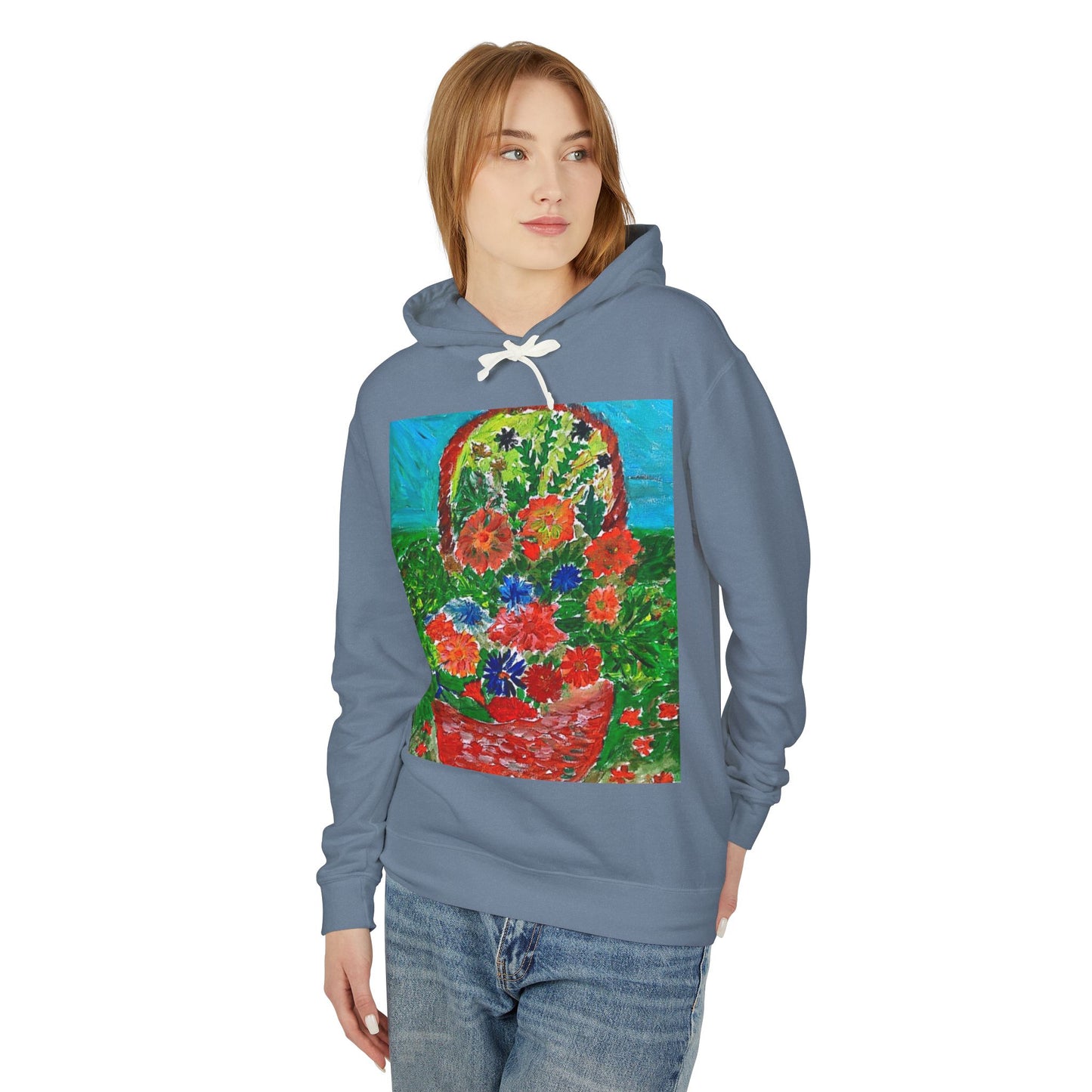 Unisex Lightweight Hooded Sweatshirt