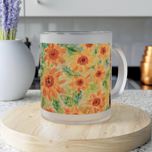 Frosted Glass Mug