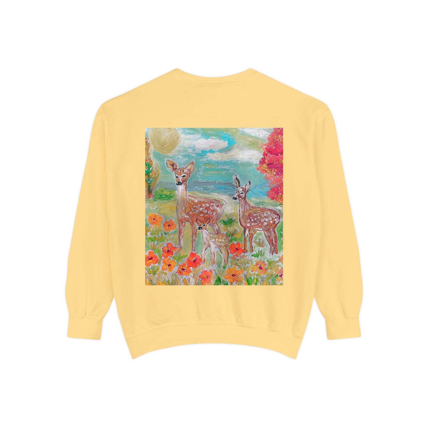 Unisex Garment-Dyed Sweatshirt