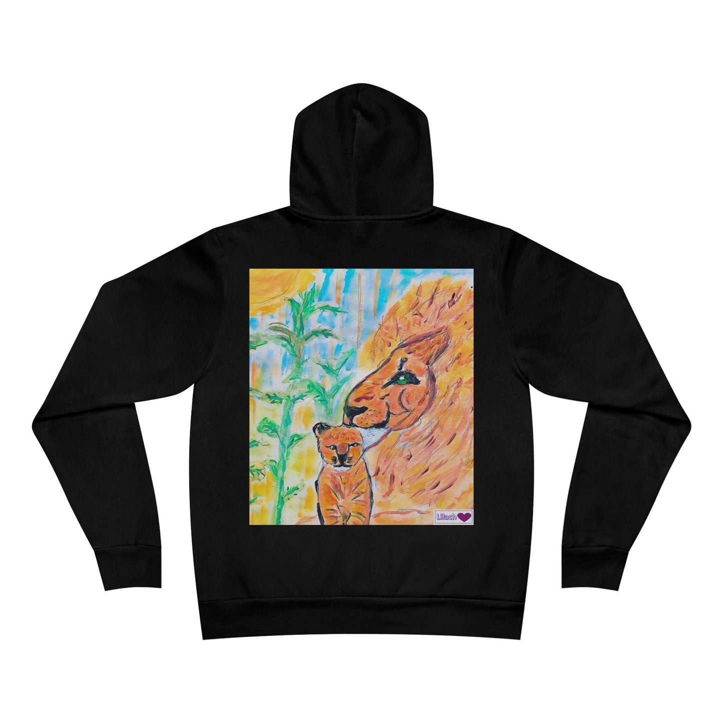 Unisex Sponge Fleece Pullover Hoodie