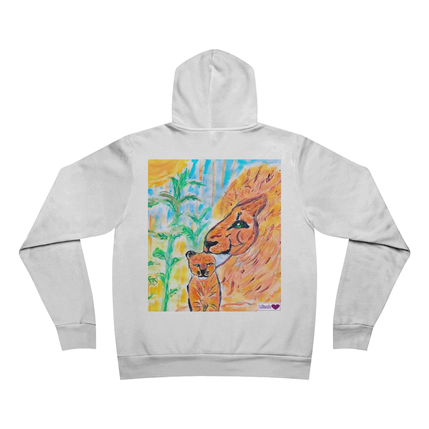 Unisex Sponge Fleece Pullover Hoodie