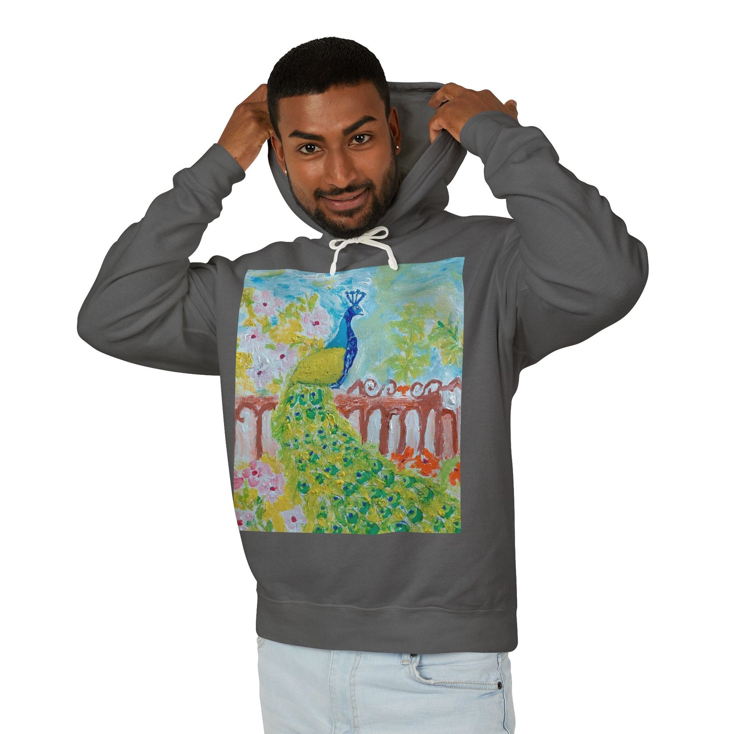 Unisex Lightweight Hooded Sweatshirt